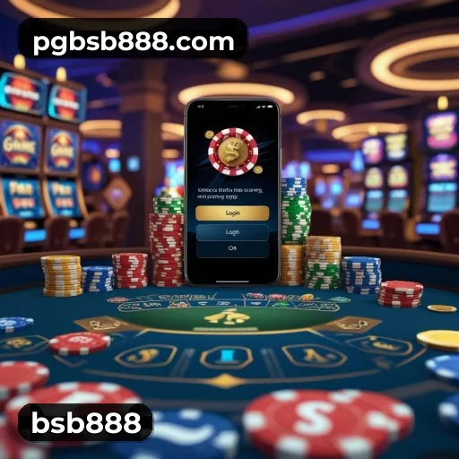 bsb888 App live casino and cashier access on mobile