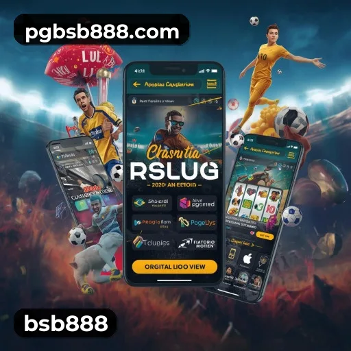 bsb888 App home screen with mobile slots and casino categories